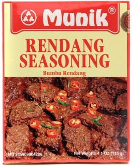 Bumbu Rendang (Beef in Chilli & Coconut Milk) - 4.1oz (Pack of 1)
