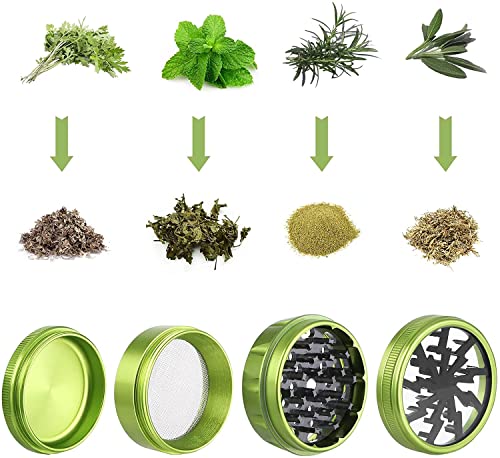 Soulpala Grinder,Spezie Macina 63 mm Spezie Erbe