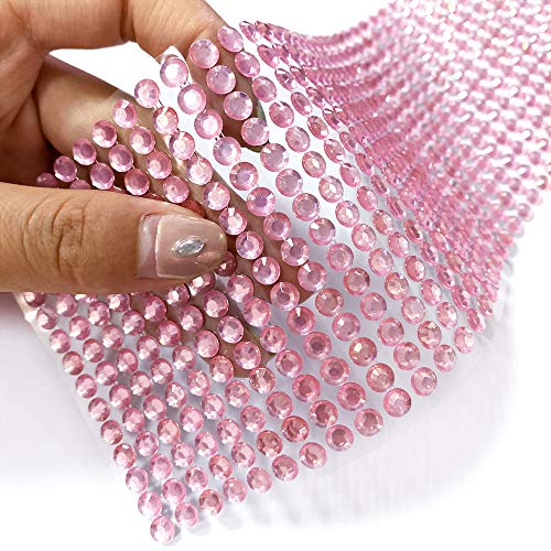 Adesivo Strass Adesivi Fogli di Perline Multicolor...