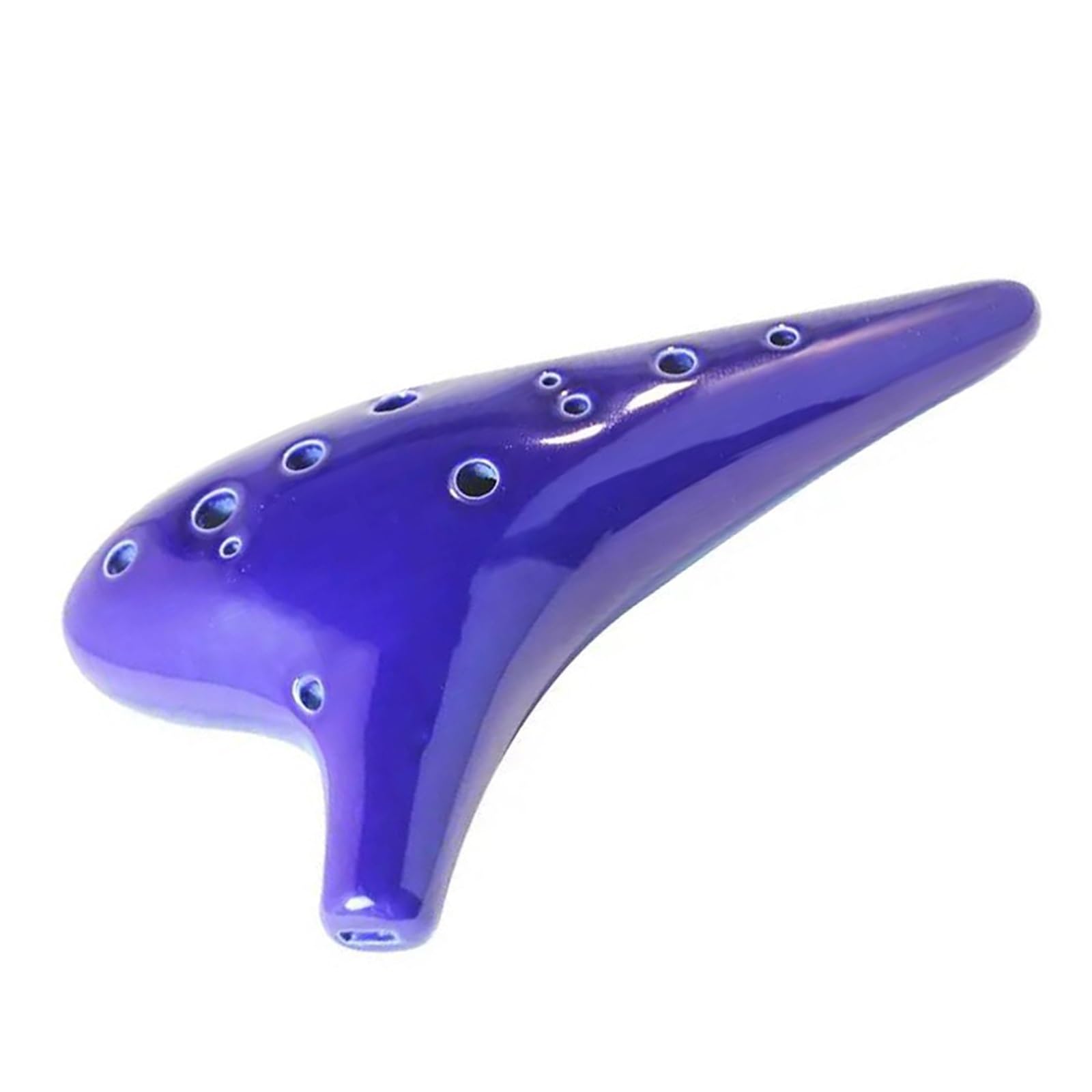 Ocarina Ocarina ténor 12 trous en do bleu émaillé