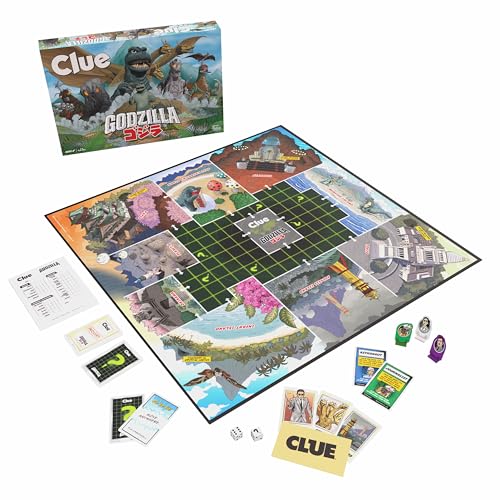 CLUE Godzilla juego de mesa edición oficial miniatura 2