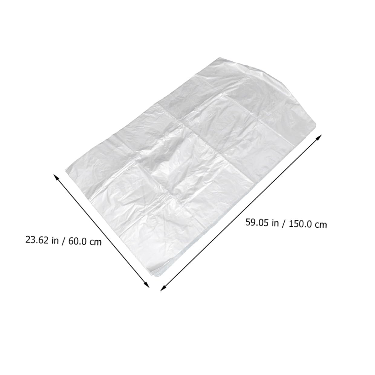 Fundas para Colgar Ropa 50 Unidades Peva 60x150 Cm
