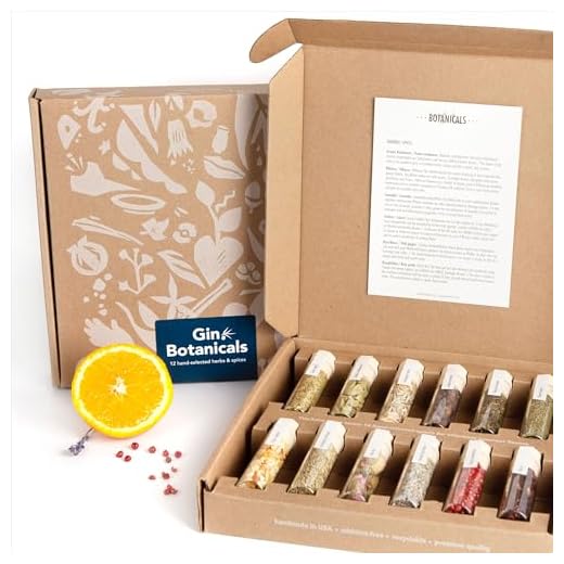 12 frische Gin-Botanicals | DO YOUR GIN bekannt aus Sat1, Vogue, Stern | hochwertige Gewürz-Gläser | Geschenk-Set zum Selber-machen