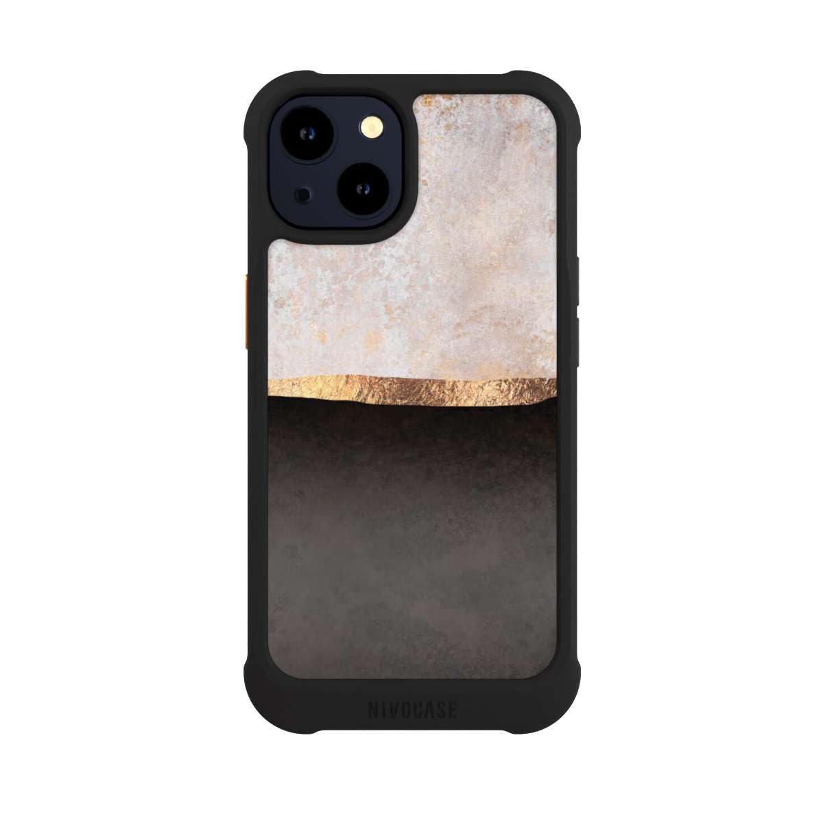 Custodia per Apple iPhone 14 Astratto Bianco e nero trend