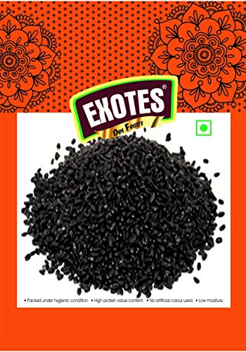 Image of Exotes Premium Dry Fruits (Basil Seeds /Sabja), 250 g (Pack of 3)