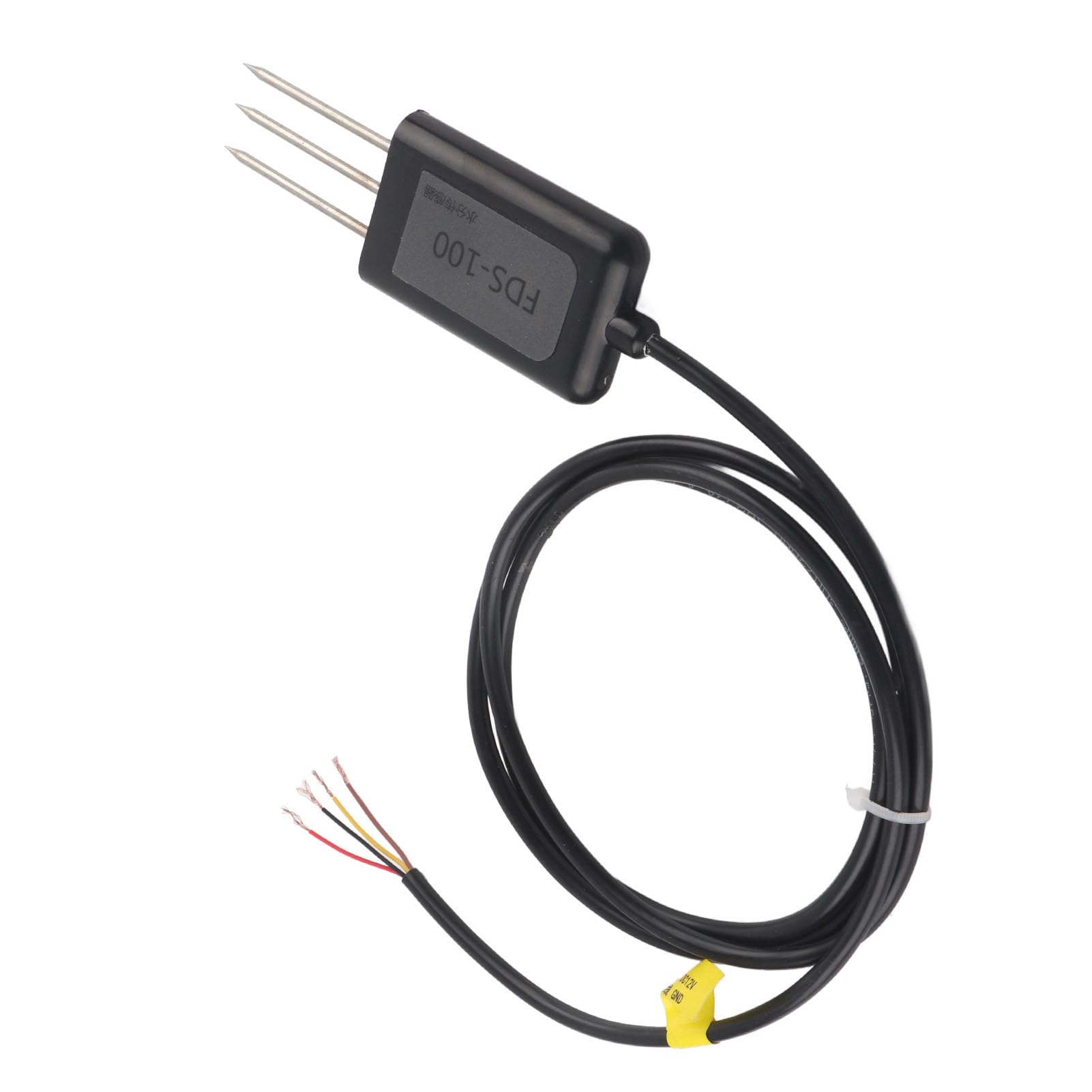 lyrlody Sensore di umidità del Suolo IP68 Misuratore di umidità del Suolo ABS Misurazione FDR da 0 a 100% Sonda in Acciaio Inossidabile con Risposta 2 Secondi per Utenti di Irrigazione Agricola in