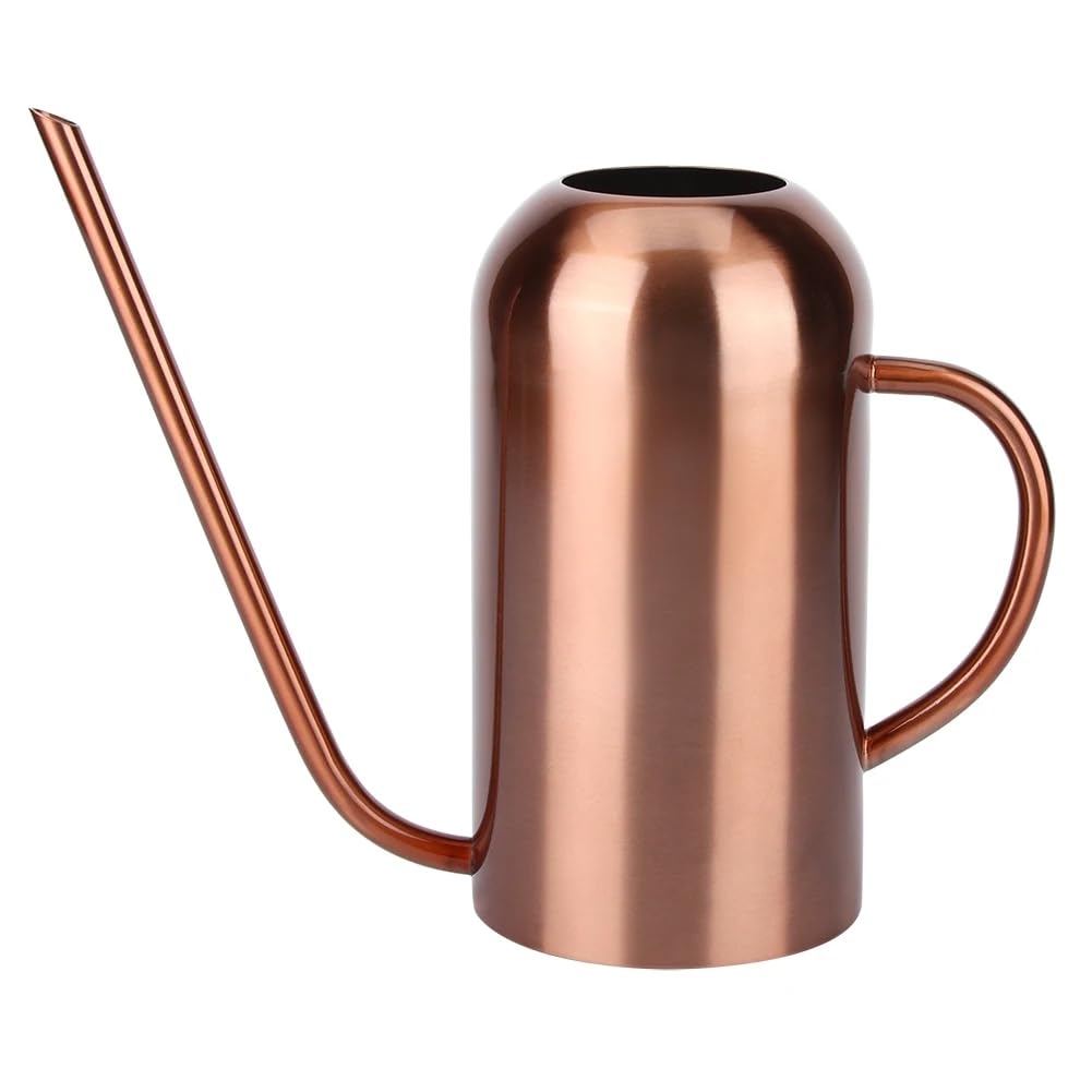 Ctrlzs 1.5L Watering Pot Plants Watering Can Stainless Steel Long Spout Watering Pot For Garden Flowers Plants Irrigation Tool