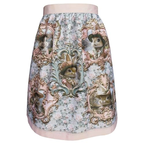 Tablier Dirndl satin de coton pour votre look unique aux fêtes alpines
