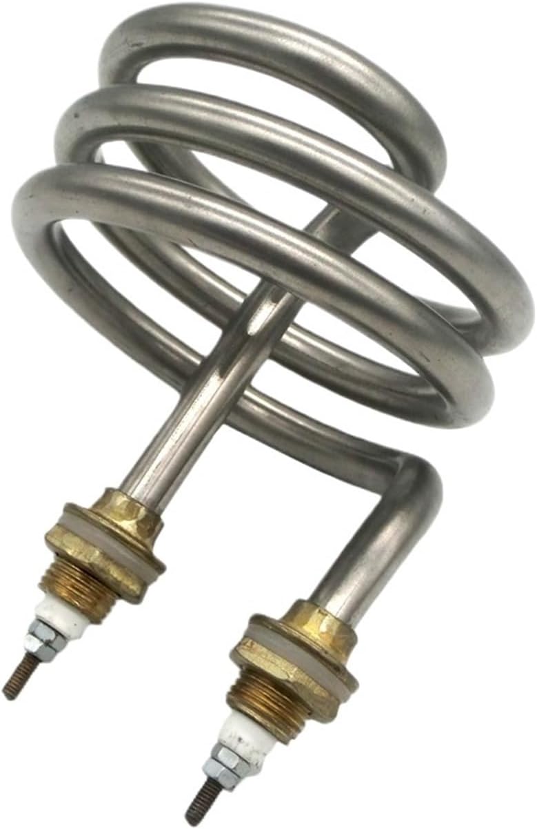 M16 Thread 4.5KW Heater for Electric Water Distiller,100mm Tube Outer Diameter, Heating Pipe for Distilling Pot 220V/380V(380V 4500W 100mm,Type D)