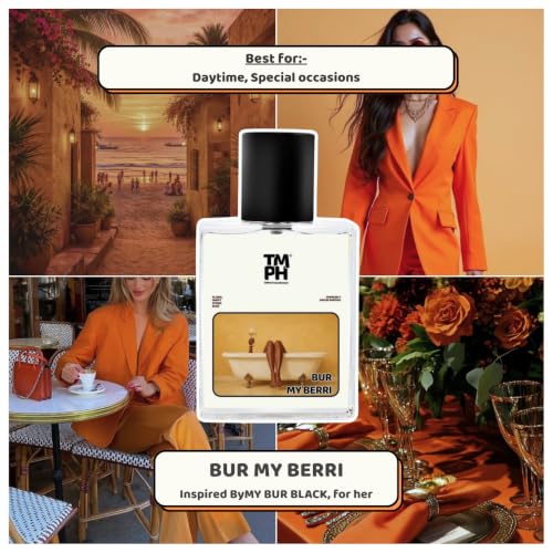 Image of TMPerfumehouse Bur My Berri EDP for Women | Floral, Citrusy & Long Lasting Perfume Spray | Floral, Sweet & Citrusy Fragrance | Luxury Gift for Her | TMPH | 50ml