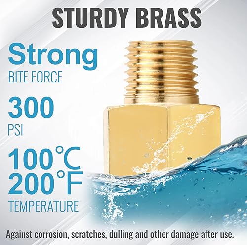 Zese BRASS-FITTING Pipe Fitting, Zese 3/4-Inch Npt Female Thread Pipe X 1/2-Inch Npt Male Thread Pipe Reducer Adapter Faucet Hose Connector thumb #1