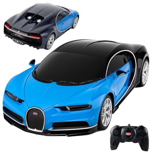 Image of BEZGAR 1:24 Official Licensed Bugatti Chiron Remote Control Car
