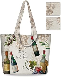 NymphFable 2 Pack Tote Bag Reusable Green Shopping Bags Washable Foldable Polyester Grocery Bags