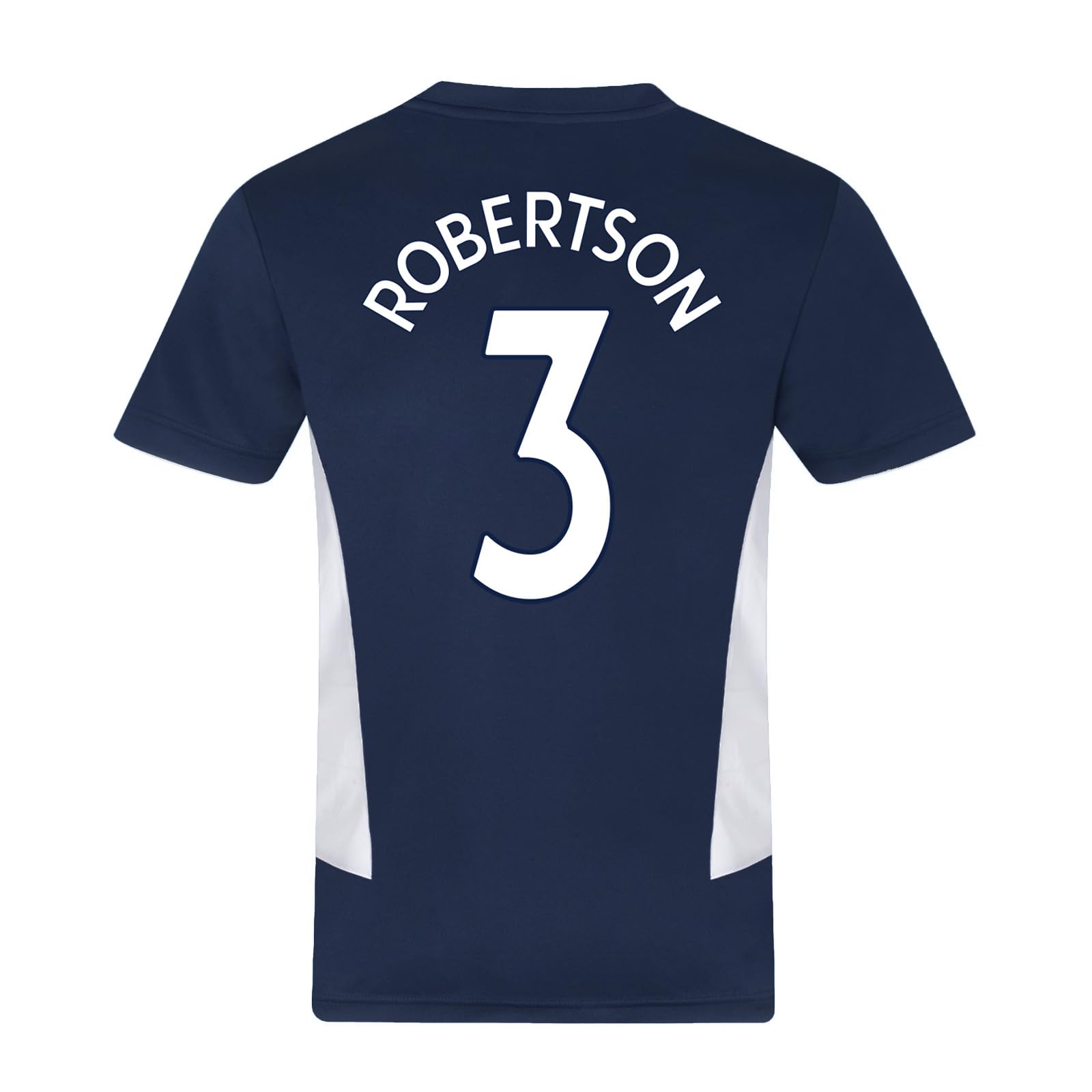 Scottish Fa Boys Navy Blue Robertson Scotland Robertson 3 Poly T-Shirt Navy 6-7 Years