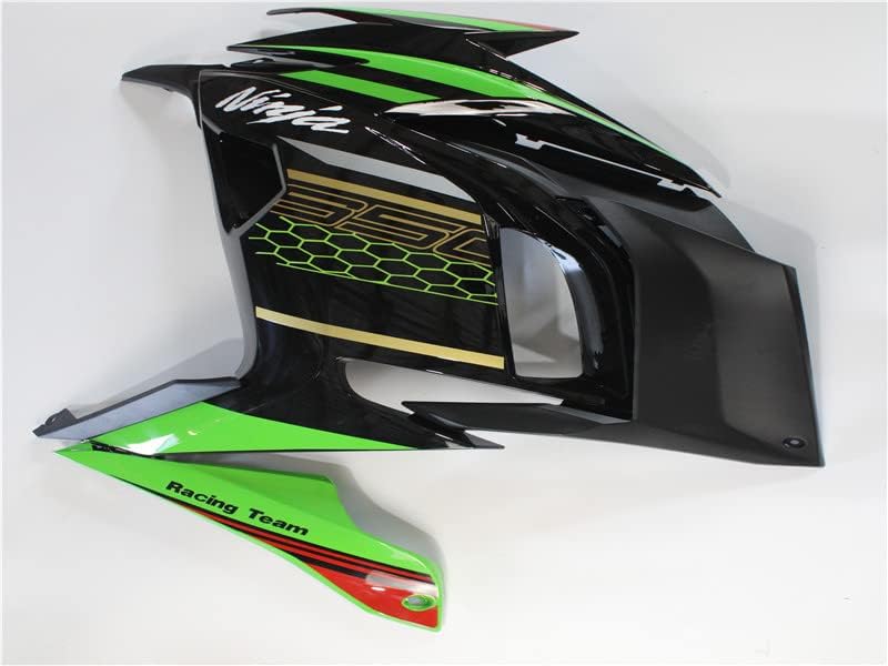 Miniatura 6 de MC - Carenado verde y negro para Kawasaki Ninja 2020 2021 2022 2023 650R ER-6F EX650 Molde de inyección de plástico ABS nueva carrocería 20 21 22 23