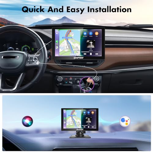 Reproductor portátil SANPTENT 9" pantalla táctil miniatura 3