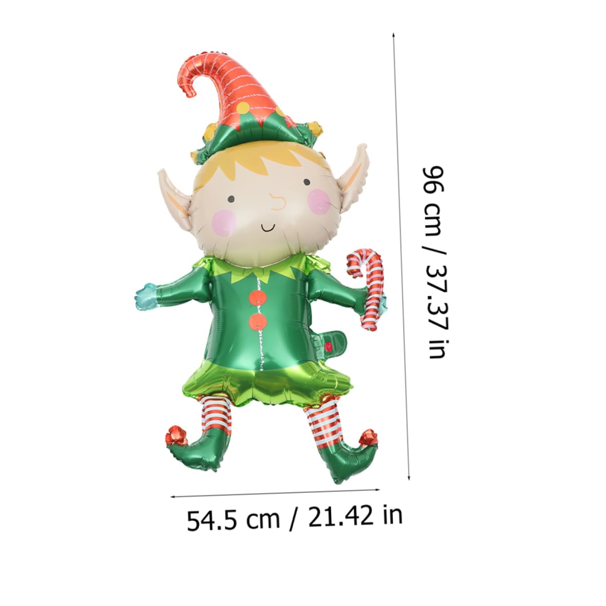 ULTECHNOVO 50pezzi Decorazioni Natalizie Palloncini Sagomati Palloncini in Lamina di Alluminio Articoli per Feste di Natale per Casa Giardino e Centro Commerciale Creano un Atmosfera Festosa