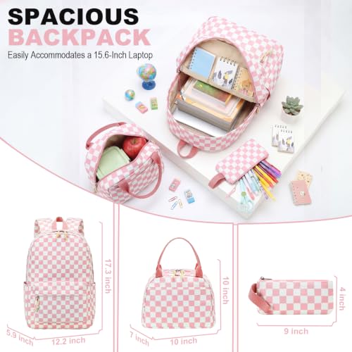 LEDAOU Girls Backpack, Kids School Bookbag, Backpack for Kids and Teens by LEDAOU - Used condition - Image 3
