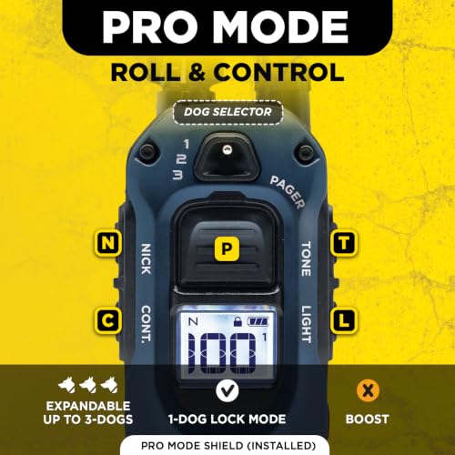 Image of Dogtra 280X PRO E-Collar with Remote [New Edition] 3 Configurable Layout Modes, 12% Slimmer, 1 /2 Mile Range, 100 Levels Precise Control, Waterproof, LED Light, Boost, XPP Vibration, Safety Lock & Tone