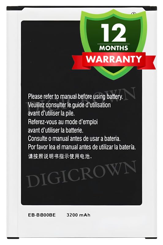 Image of Original EB-B800BE Battery Compatible for Samsung Galaxy Note 3 - (3200mAh) - 1 Year Warranty DF7
