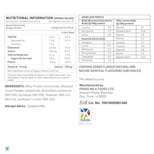 Image of avvatar PERFORMANCE WHEY PROTEIN | 1Kg | Cold Coffee Flavour | 25g Protein | 29 Servings