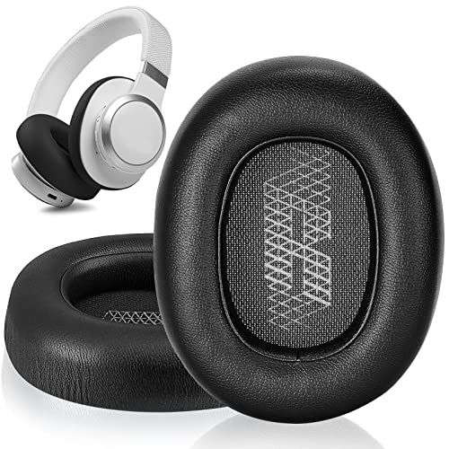 Earpads Replacement Earpads Ear Pads Ear Cushion Cover Compatible for JBL E65 E65BTNC / Duet NC / LIVE650 BTNC LIVE660 BTNC Headset