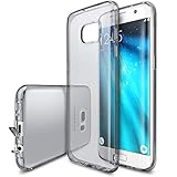 Galaxy S7 Edge Case, Ringke [FUSION AIR] Weightless as Air, Extreme Lightweight & Thin Transparent Soft Flexible TPU Scratch Resistant Protective Case for Samsung Galaxy S7 Edge - Smoke Black