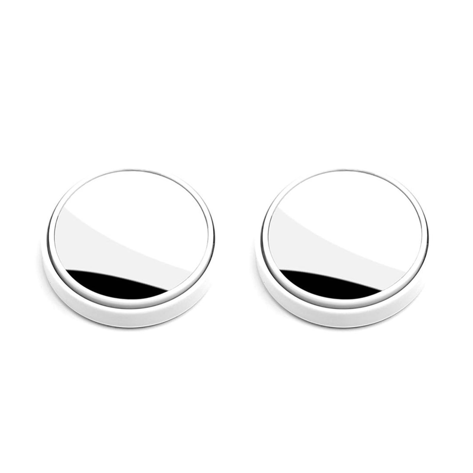 Espejo redondo pequeño de 360 grados ajustable para retrovisor de coche 8