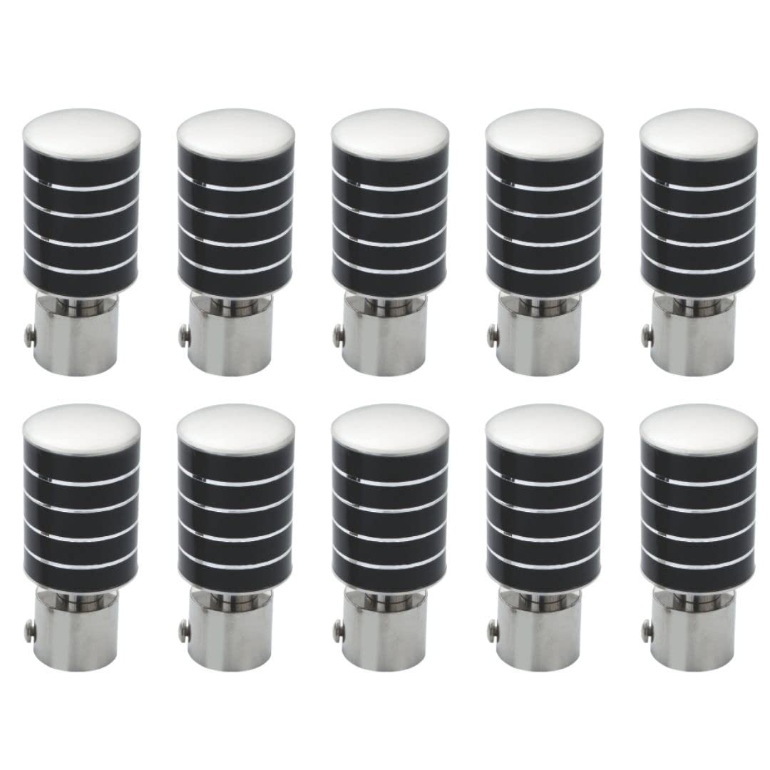Stainless Steel Curtain Finials - Modern Design -24