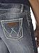 Wrangler Women's Retro Sadie Low Rise Stretch Boot Cut Jean, Medium Blue, 9-34