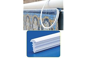 SuperDi Plastic Pool Coping Strips - 120 ft Roll