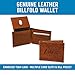 Rico Industries NCAA North Carolina Tar Heels Embossed Leather Billfold Wallet