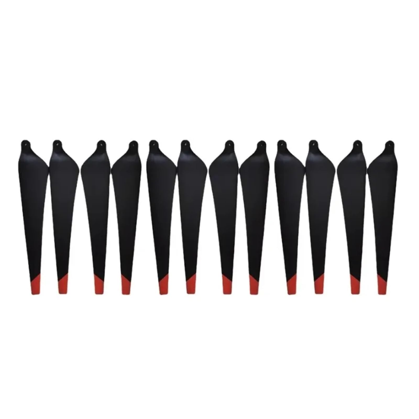 Juego de 12 hélices for dron agrícola T30, 3 pares en sentido horario y 3 pares en sentido antihorario.