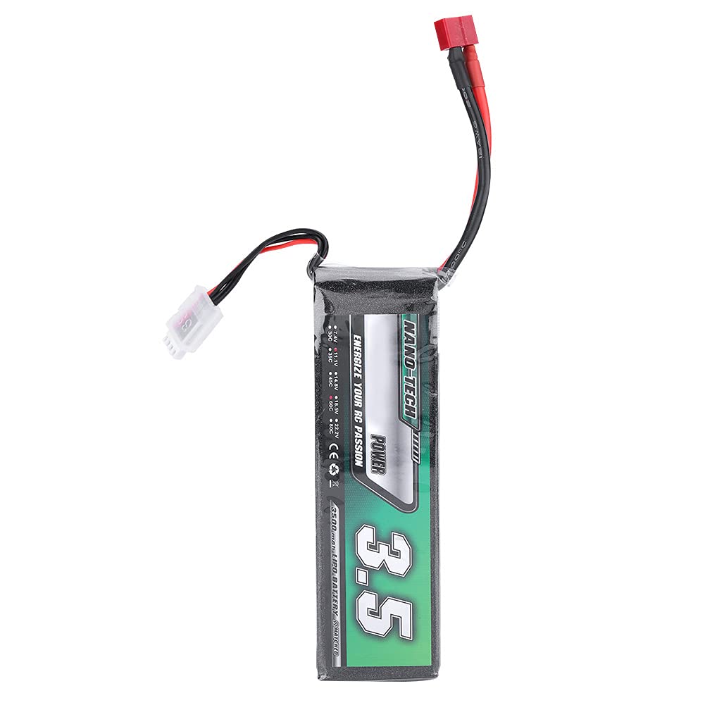 Modelo de batería Lipo 3500MAH 11,1V 60C para vehículos RC (Enchufe en T)