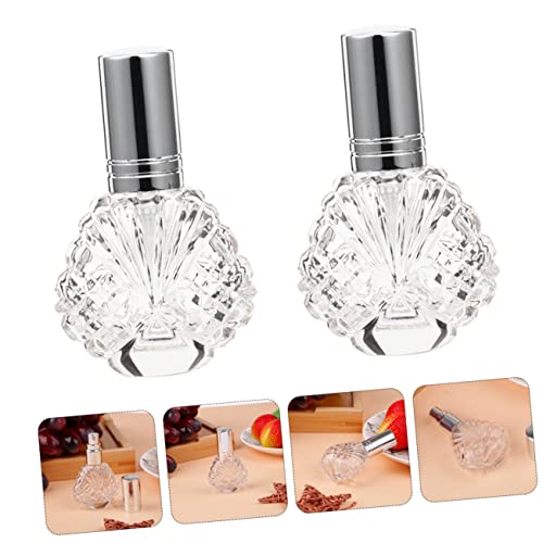 FRCOLOR 12 Pcs Perfume Bottle Terrarium Fogger Sprayer Bottle Perfume Sprayer Empty Perfume Mini Sample Jars Mini Perfumes Portable Purse Perfume Spray Bottle Travel Glass Toner - Image 8