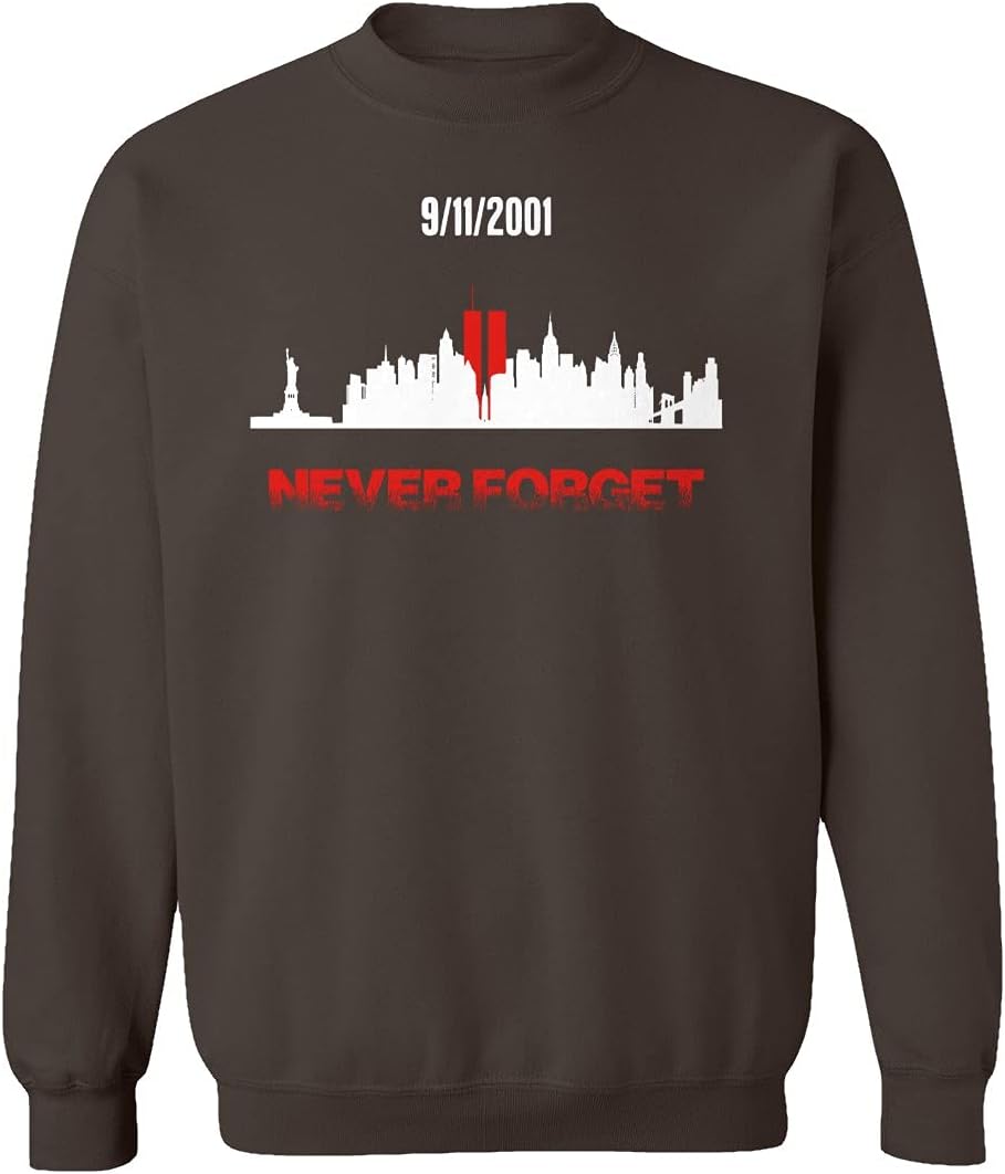 Never Forget 9-11 Patriot Memorial Day Unisex Sweatshirt Crewneck Sweater