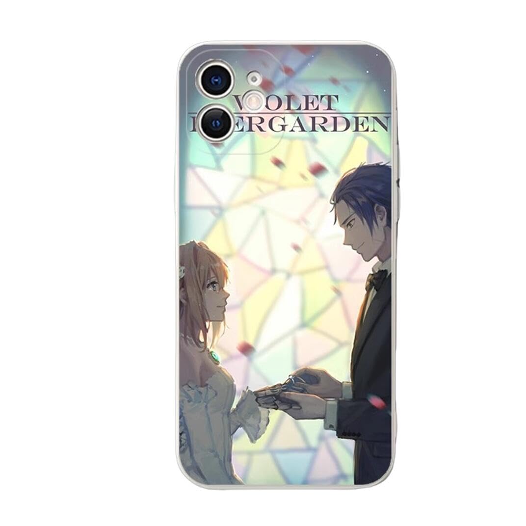 Amazon.co.jp: ヴァイオレット・エヴァーガーデン スマホケース