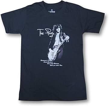 ギター FAMOUS GUITARS　Tシャツ メンズL　ジミーペイジ ギター FAMOUS GUITARS Tシャツ メンズL ジミーペイジ