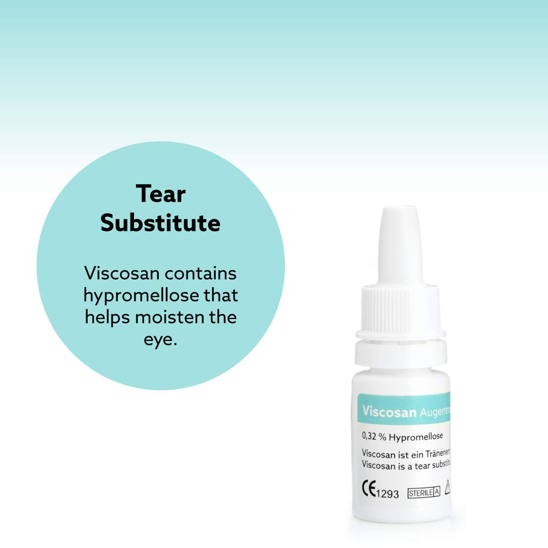 Viscosan Lubricant Eye Drops Eye Drops for Dry Eyes Provides Long Lasting Dry Eye and Itchy