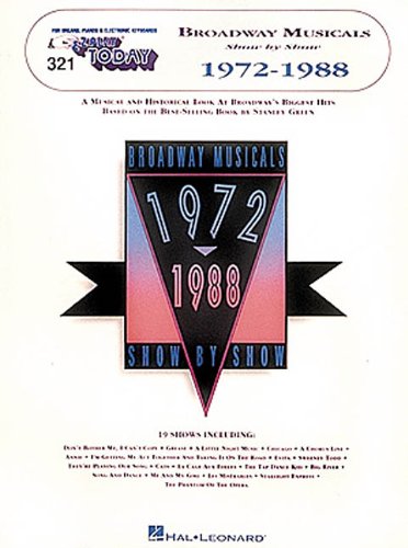 Broadway Musicals Show By Show: E-Z Play Today Volume 321