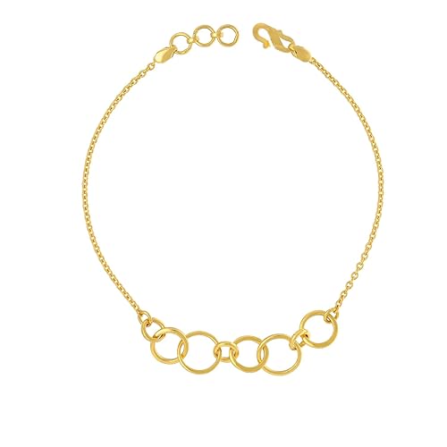 22 KT purity Yellow Gold Bracelet MGFNOBR0158_Y_7 for Women