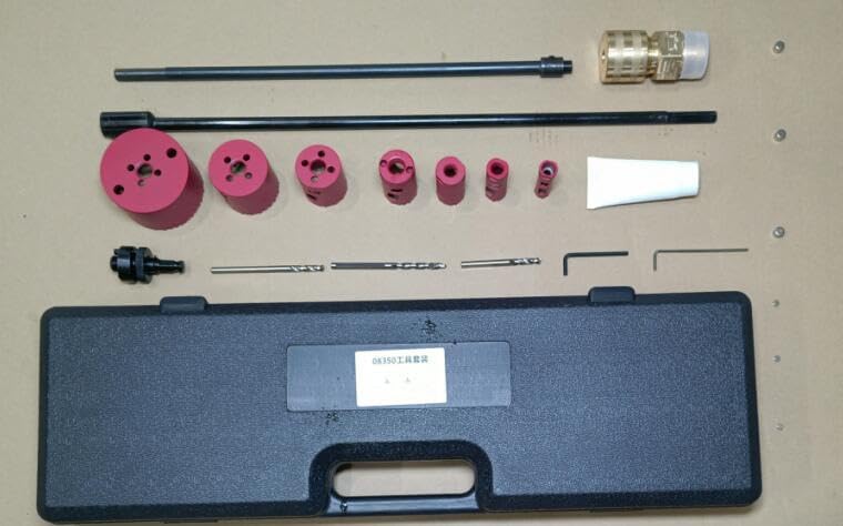 Replacement for Reed Tool DM3MECH Mechanical Hot Tapping Machine Complete with Hole Saws or Arbor 08350