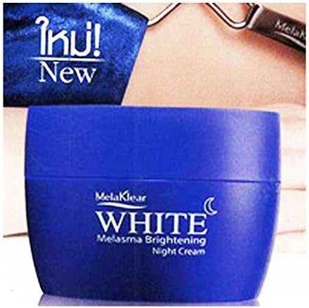 Melaklear White Melasma Brightening Night Cream 30 G.(Good Services) by Melaklear