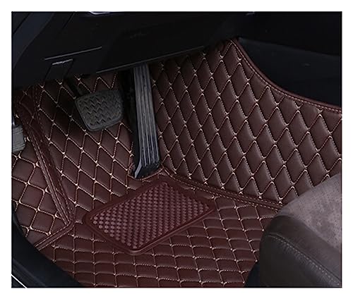 Tapis de sol voiture caoutchouc brun Opel Zafira C 5 places 2012-2019