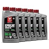 TRIAX Synergy SRT 0W-16 Synthetisches PAO/Ester-Motorenöl für Hybridfahrzeuge, Reibung modifiziert und verstärkt, lange Ölwechselintervalle (6 * 1 Quart)