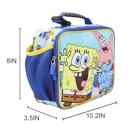 Image of Bioworld SpongeBob SquarePants Good Vibes Only Insulated Lunch Kit