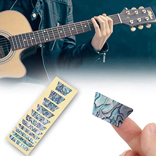 Fretboard Inlay Stickers, Reusable Guitar Fret Stickers For Electric Guitar #TOP3