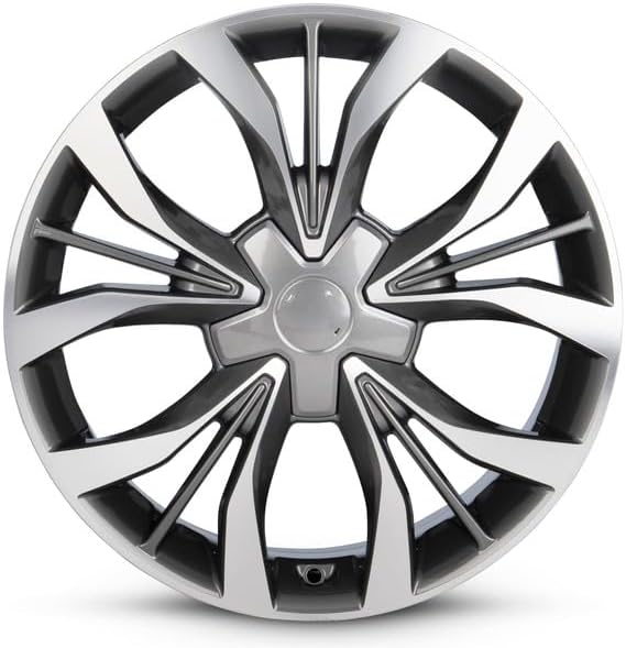 Nueva rueda de repuesto OEM para Mazda CX-3 2018-2021 de 18 x 7.5 pulgadas, con borde de aluminio, pistola de cara mecanizada de metal para 23545R18