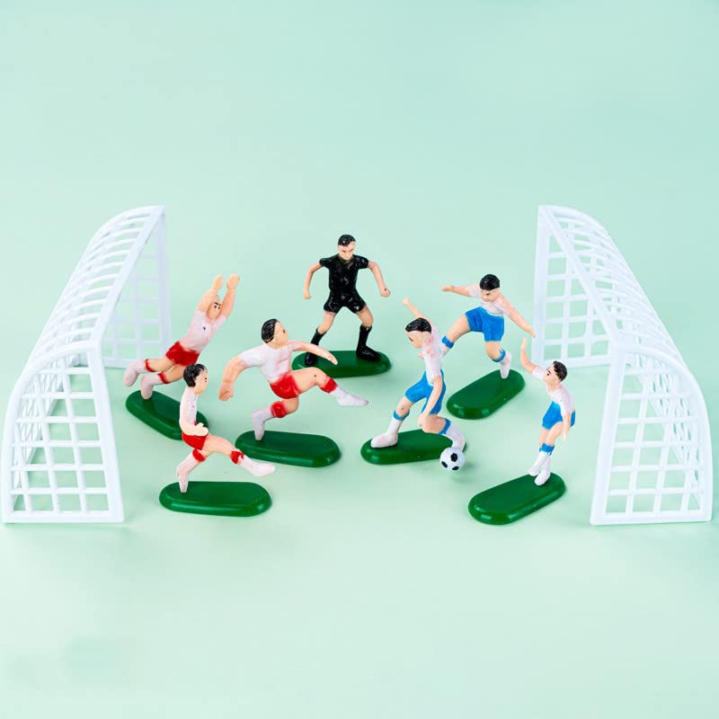 サッカー選手飾り Amazon.co.jp: JORCEDI 15個 サッカー フットボール ケーキ