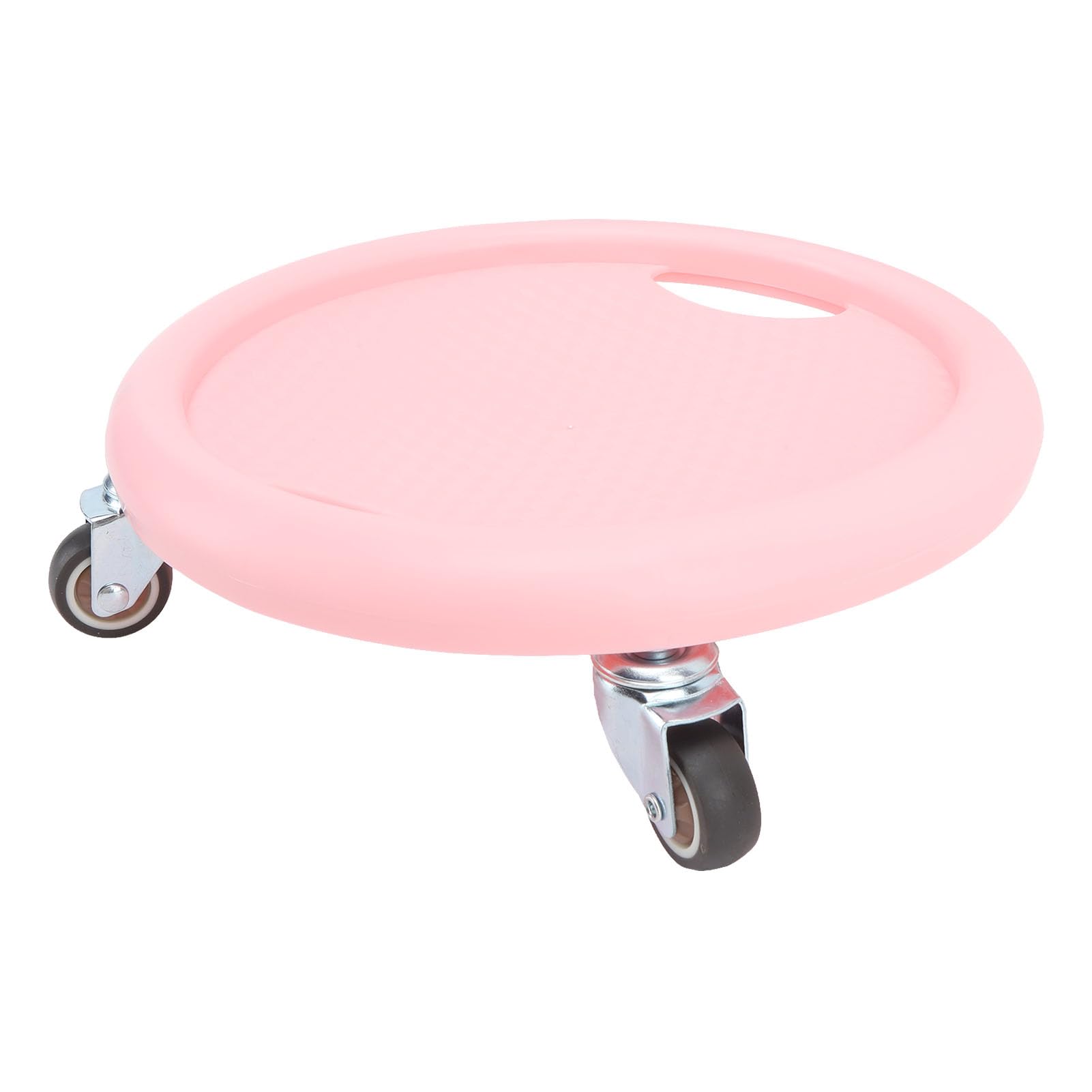 Ab Roller with 4 Wheels Ab Exercise Equipment for Core Workout 360° Silent Abdominal Strength Training for Home Gym Multi Directional Abs Roller Board